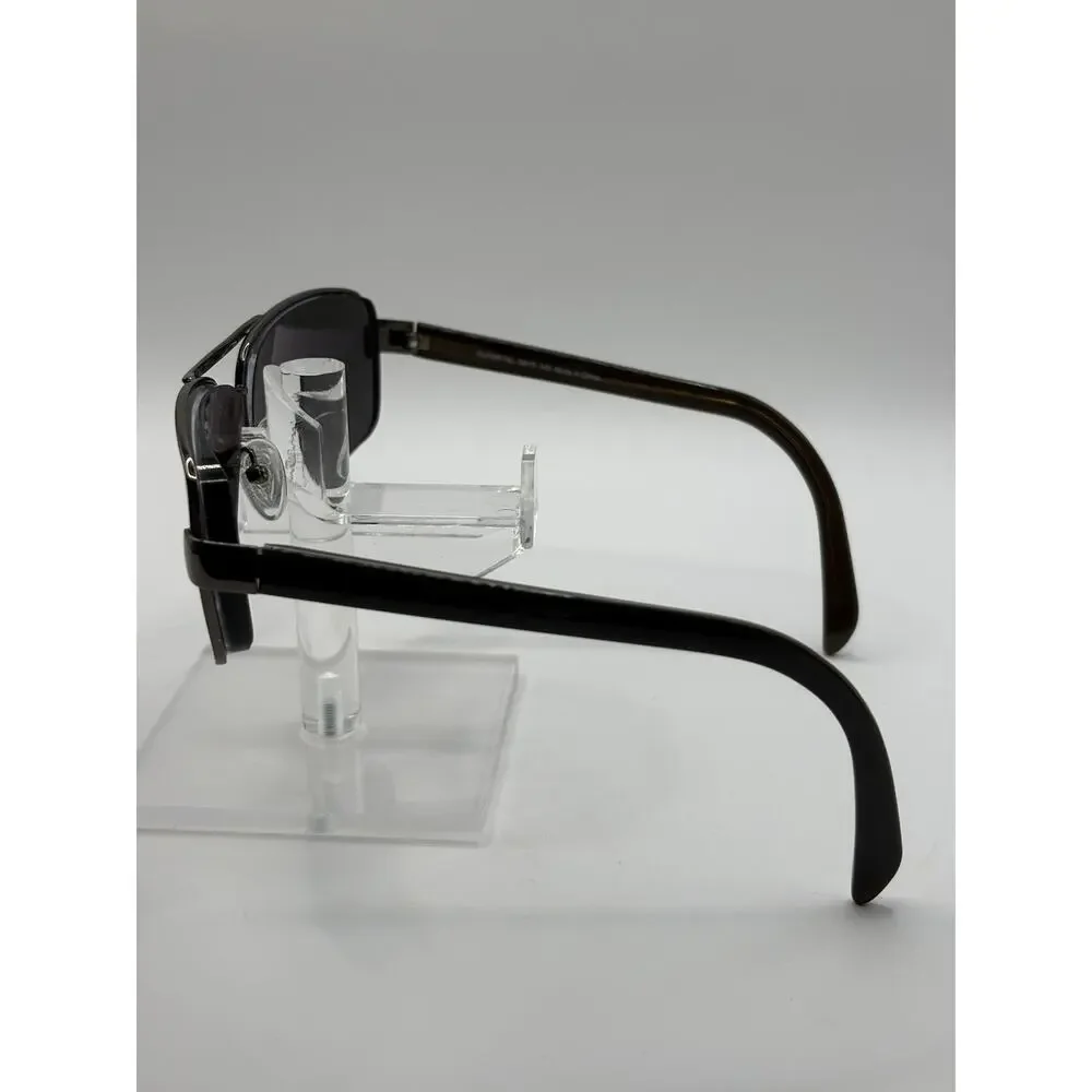 Kirkland Signature KS145 Twin Falls Brown Sunglasses Rectangular Unisex 59-15